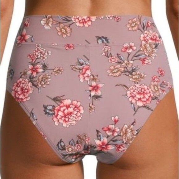 Skinny Dippers Miraclesuit Bikini High Waist Bottoms Floral XL Cottage Core New - Picture 6 of 6
